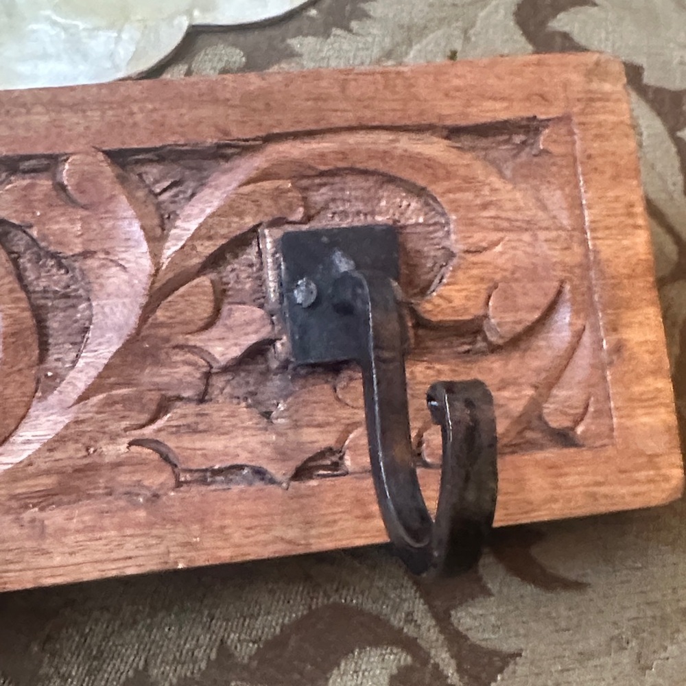 Rustic Brown Wall Hook Decor - Picture 5 of 7